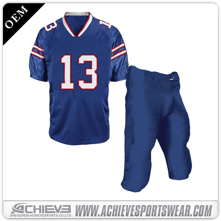 Wholesale printing american football jerseys wear Achieve sportswear