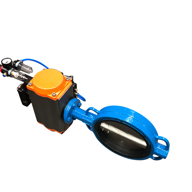 CJD ptfe butterfly valve wcb butterfly valve industrial butterfly valve for sale China ptfe