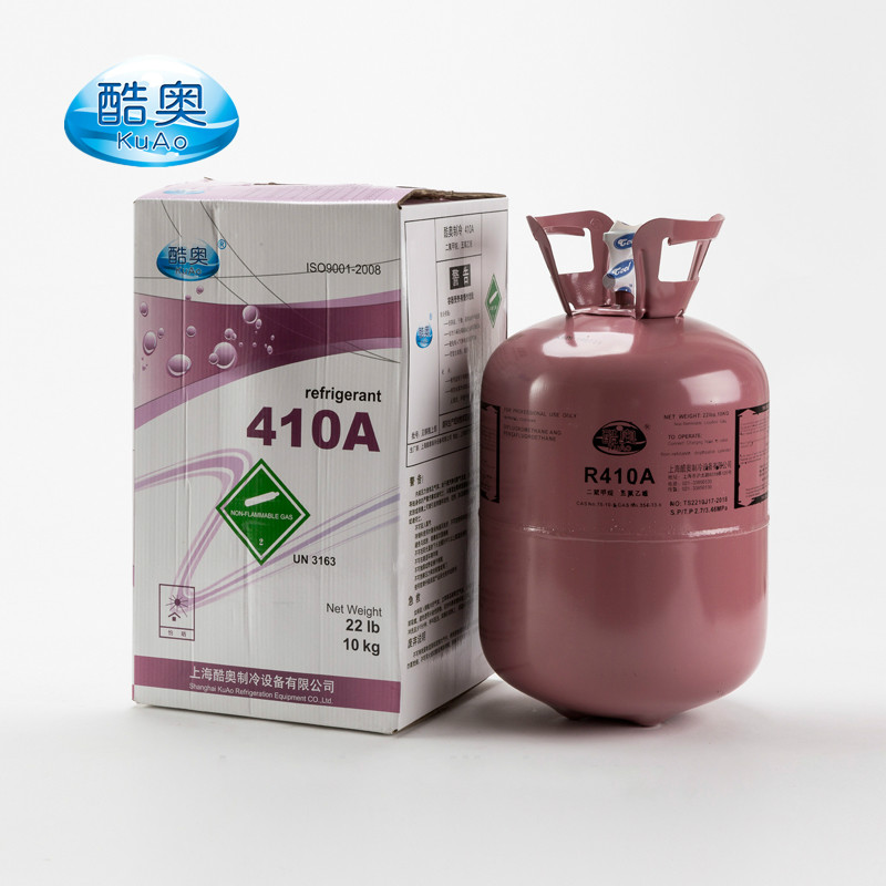 Ecofriendly R410A Refrigerant Gas in High Purity above 99.99 for sale