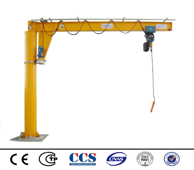 2 ton Electric Chain Hoist Lifting Cantilever Swing Arm Jib Crane Price