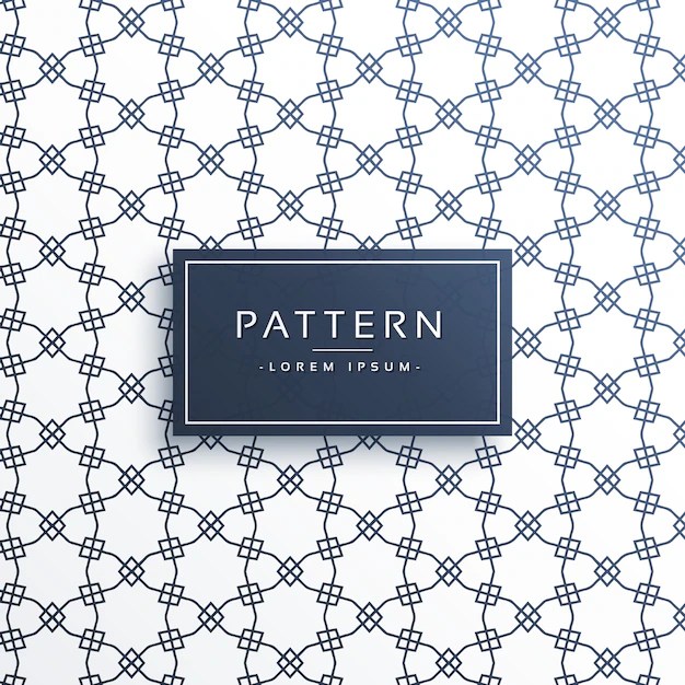Free Vector Abstract geometric line pattern