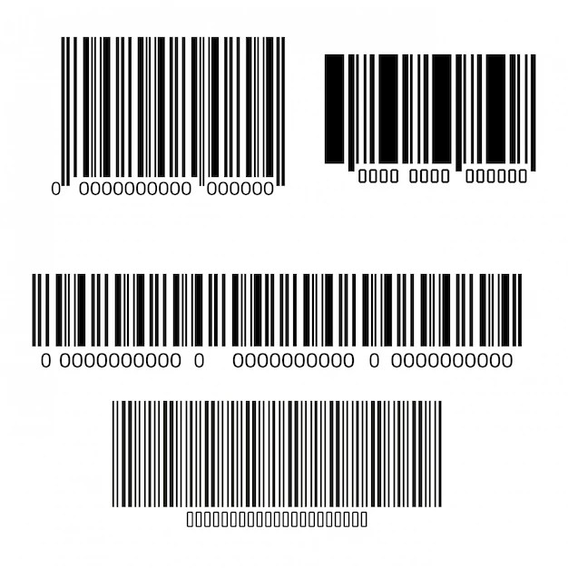 Premium Vector Bars code design