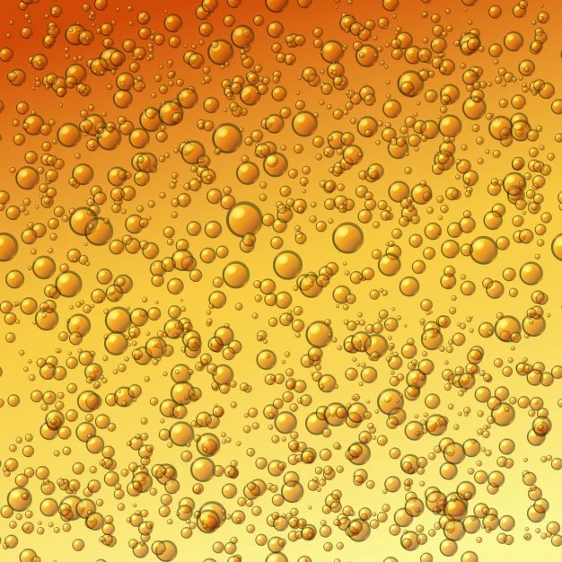 Free Vector Beer bubbles background