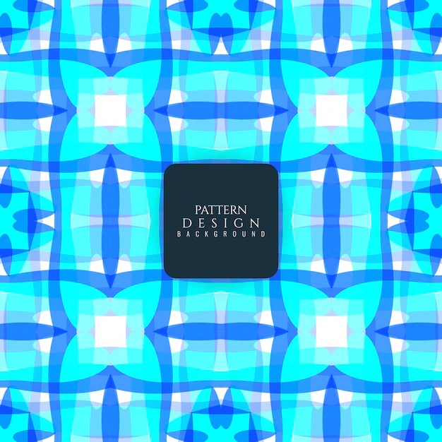 Free Vector Blue abstract pattern background
