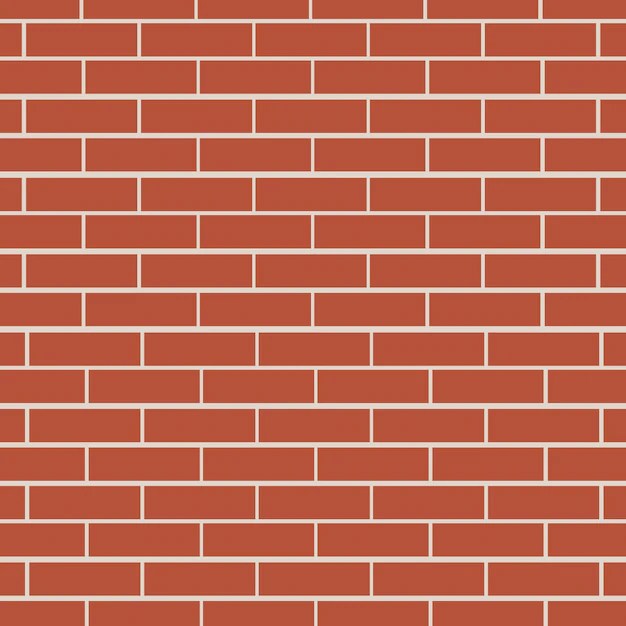 Premium Vector Brick wall vector
