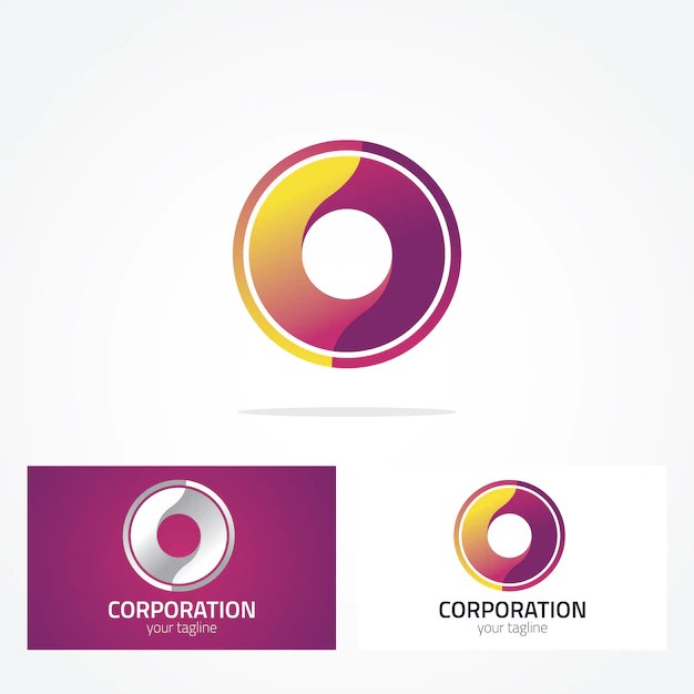 Circle logo design Vector Free Download