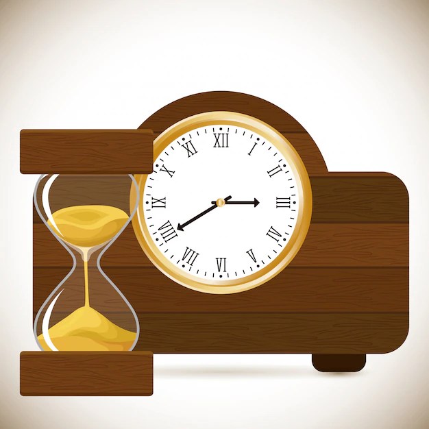 Premium Vector Clock design
