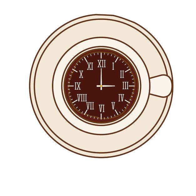 Premium Vector Clock icon image