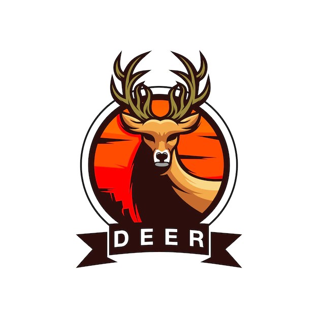 Premium Vector Deer logo