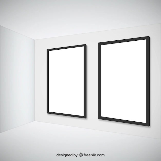 Empty frames Vector Free Download