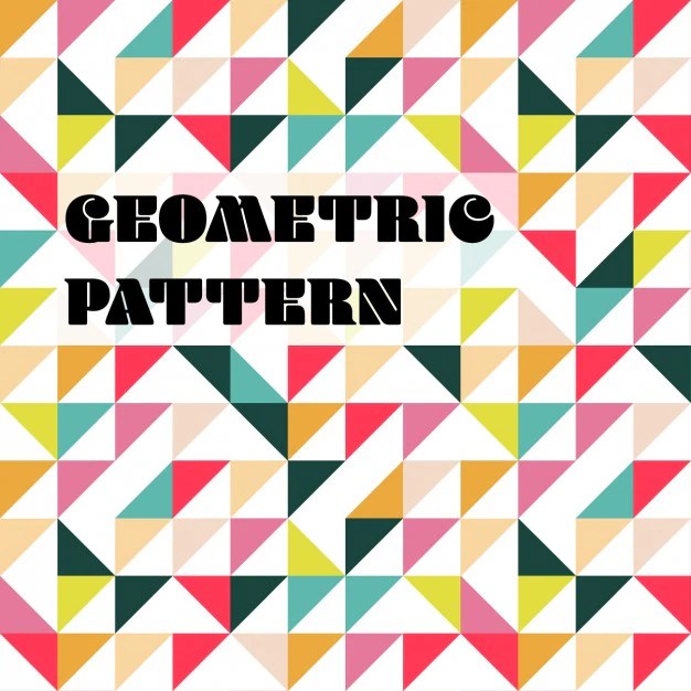 Geometric pattern Vector Free Download