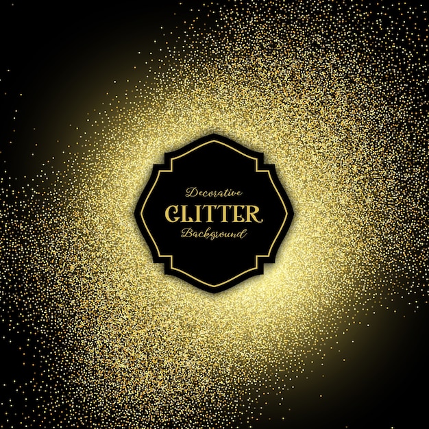 Free Vector Glitter background