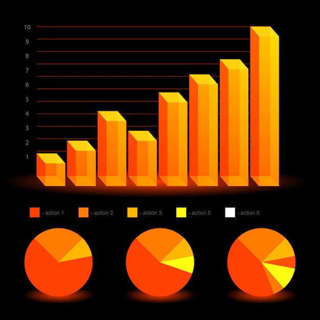 Premium Vector Graph