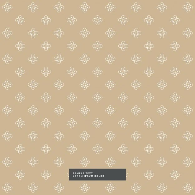 Light brown background with a white pattern Vector Free Download