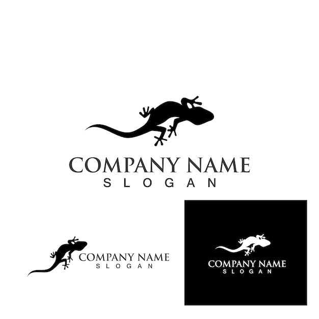 Premium Vector Lizard logo and symbol vector