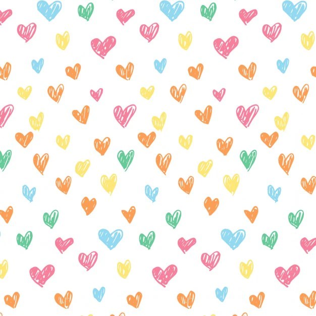 Love pattern Vector Free Download