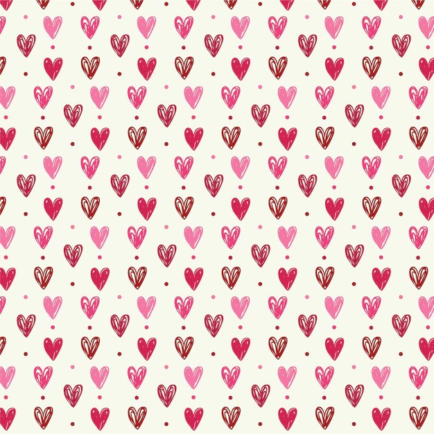 Premium Vector Love pattern