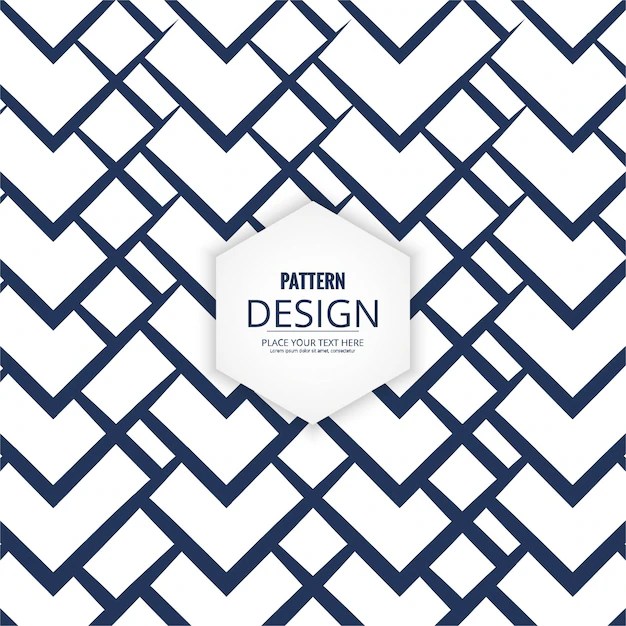 Modern geometric pattern Free Vector
