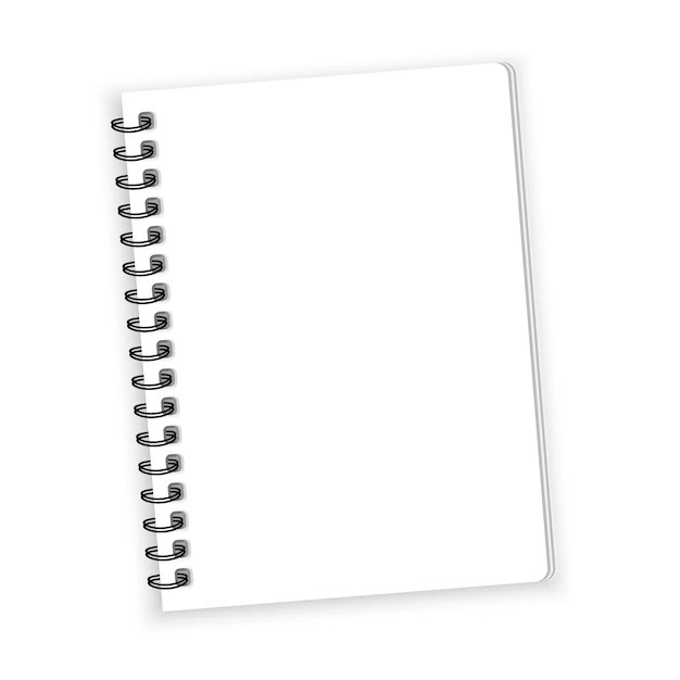Premium Vector Notebook paper vector