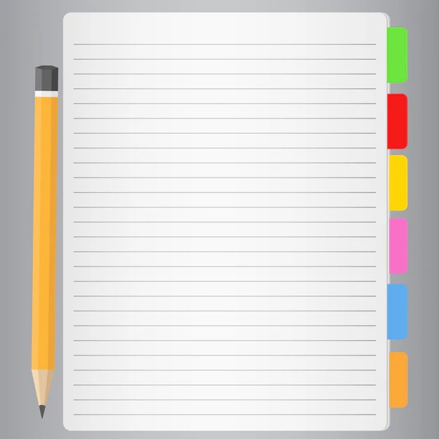 Premium Vector Notebook