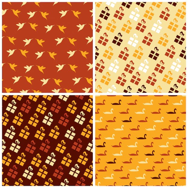 Free Vector Orange pattern background
