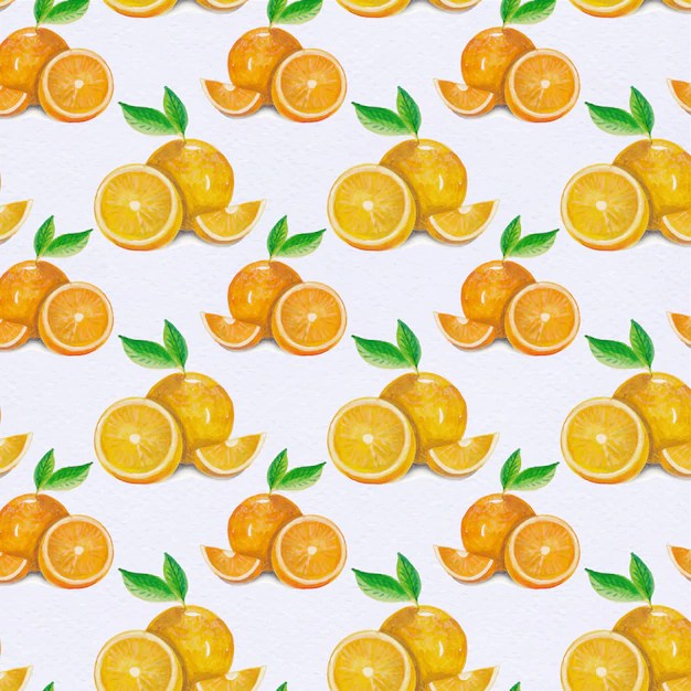 Free Vector Orange pattern background