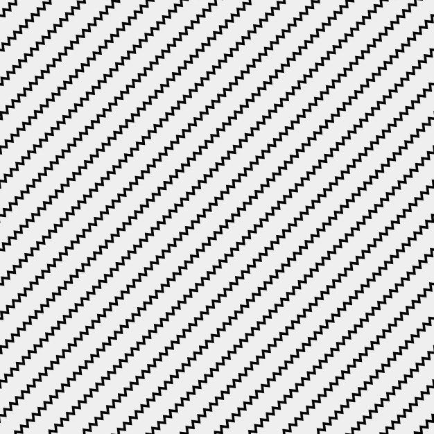 Free Vector Pattern with black zig zag lines