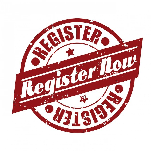 Premium Vector Register button design