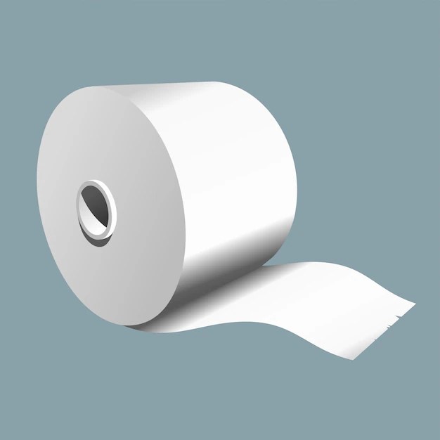Premium Vector Roll of paper