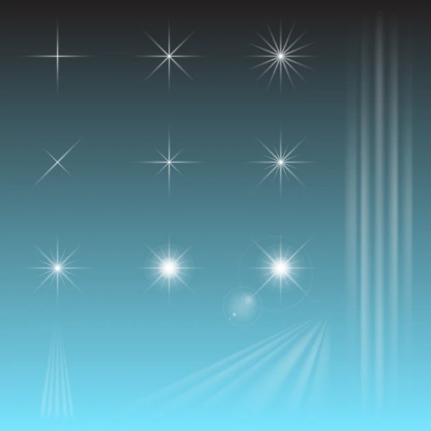 Premium Vector Set of elements of the sky