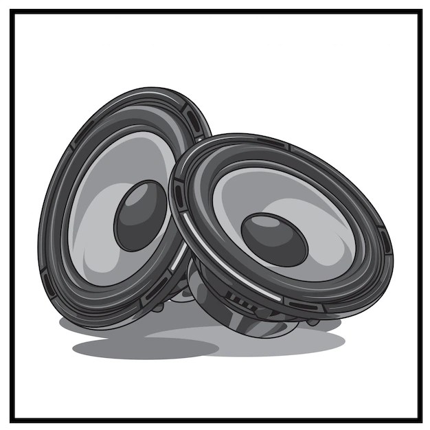 Premium Vector Speaker