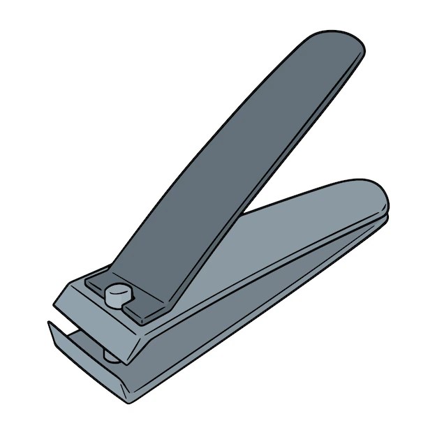 Premium Vector Vector of nail clipper