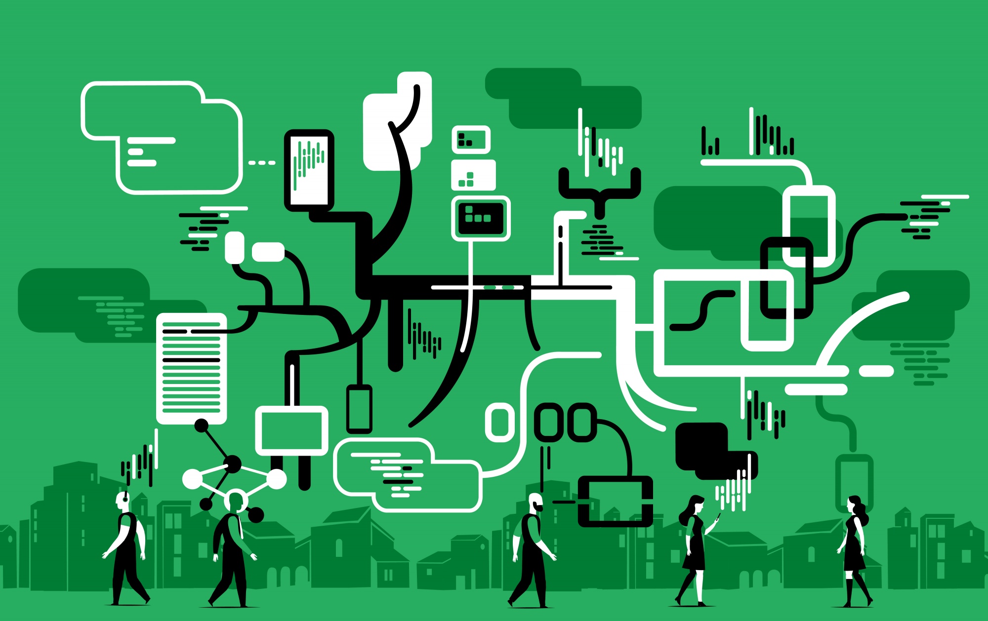Premium Vector Workflow process of the artificial