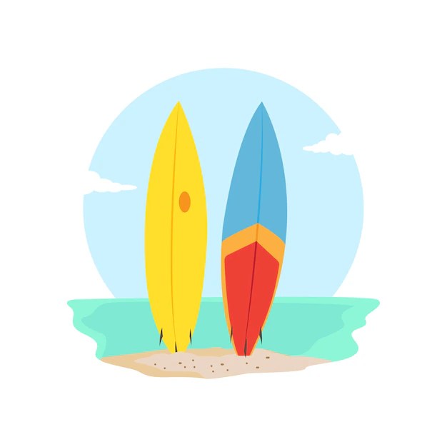 Tablas De Surf Animadas