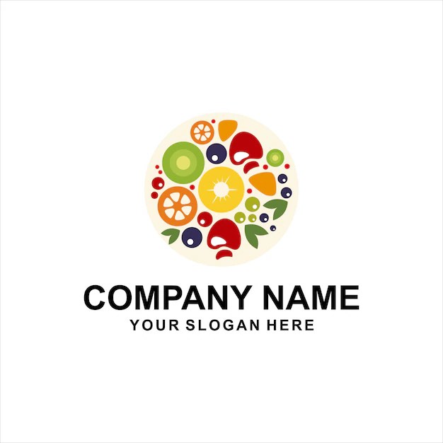 Logos Vectores De Frutas