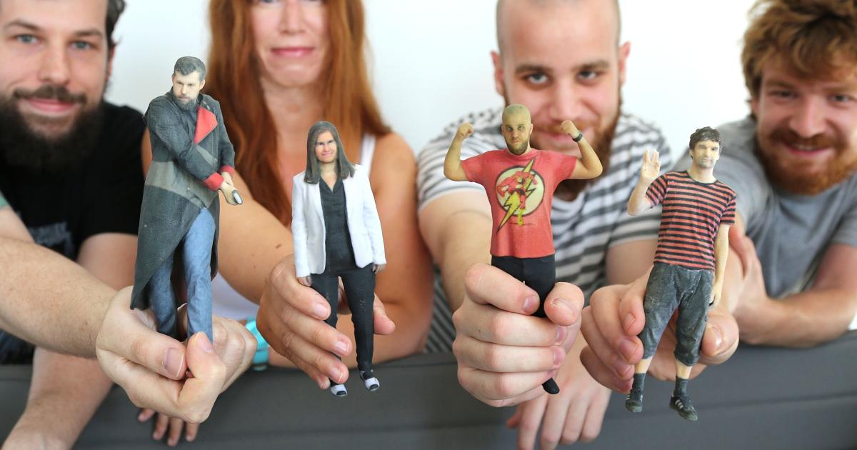 3DFiguren So verewigt man sich im Maßstab 110