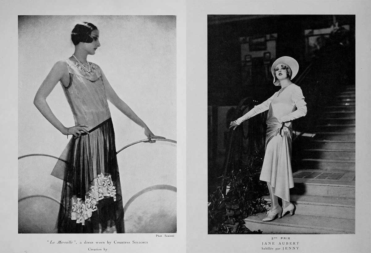 1920s Fashion Modes from Paris 1928 Glamour Daze