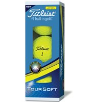 New Titleist Prior Generation Tour Soft Yellow 2018 Yellow 1 Dozen Golf