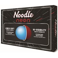 New TaylorMade Noodle Neon Red Matte Red 1 Dozen Golf Balls at