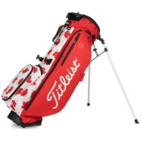 New Titleist Players 4 Plus Canada Flag Stand Golf Bag Red White Black