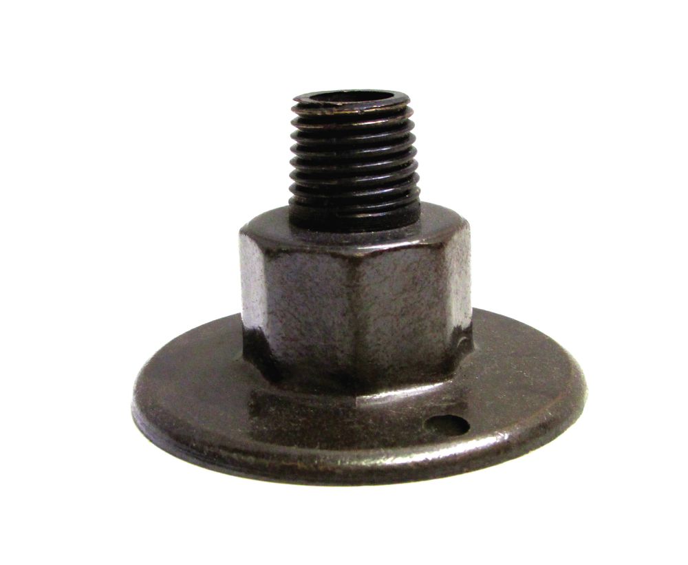 Chromed Brass Gas Floor Plate (HH13121) Harris & Bailey Ltd