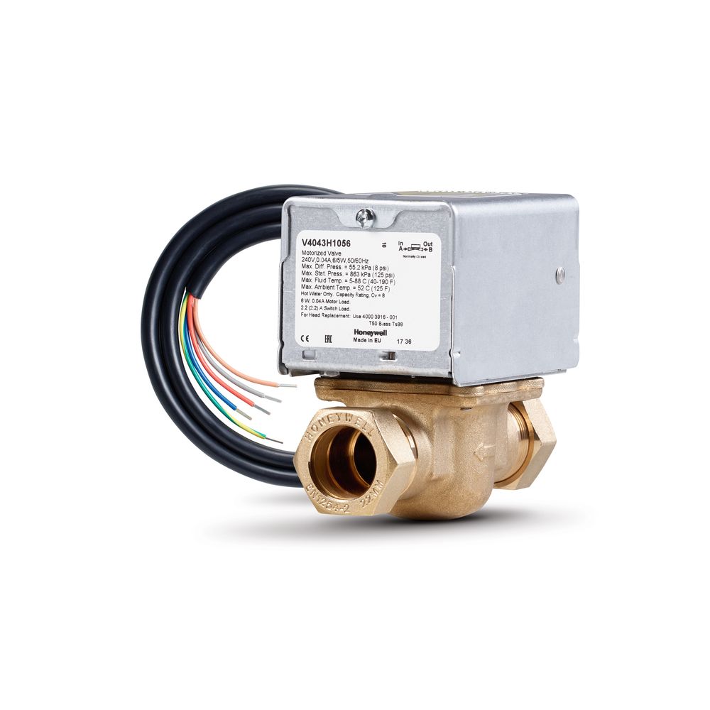 Honeywell Motorised Zone Valve (KE4022) Harris & Bailey Ltd