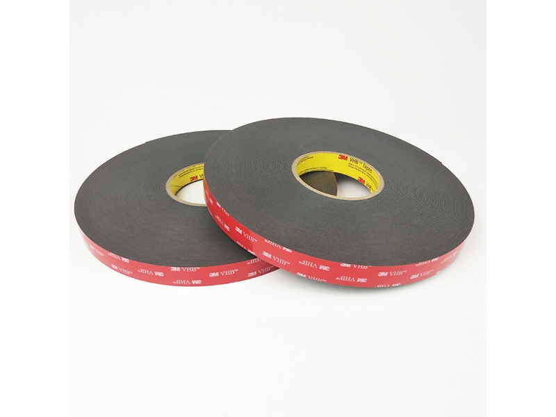 Custom Die Cut Black Waterproof Heat Resistant Double Sided Acrylic