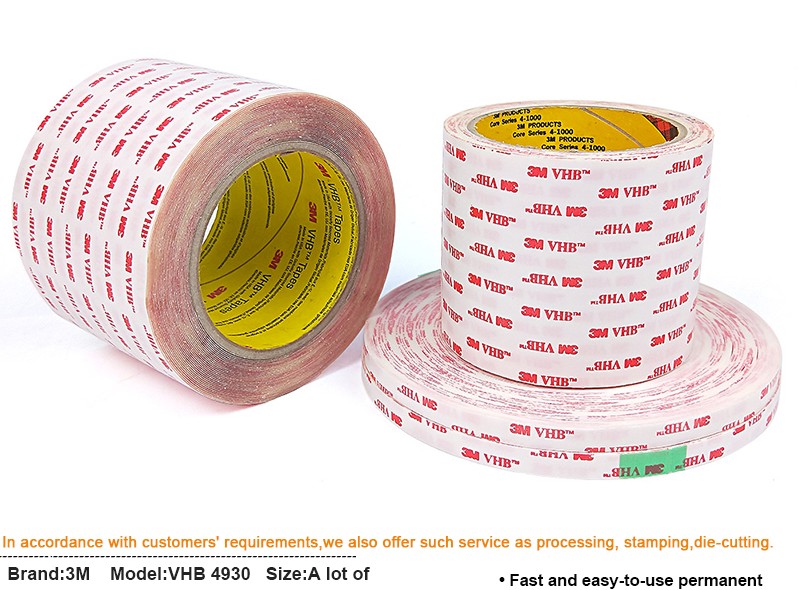3M 4930 Vhb Excellent Peel Strength Double Sided Foam Tape 10mm*33m