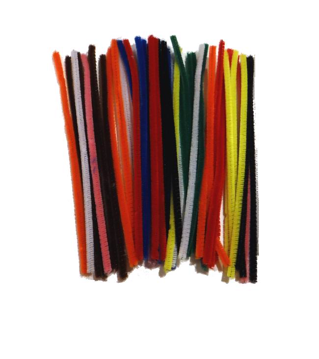 Buy Pack of 48 Chenille Kraft 8" Stems Pipe Cleaners (Assorted Colors