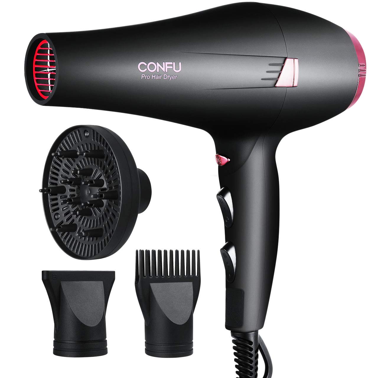Buy CONFU 1875W Professional Fast Drying Salon Hair Dryer Item 