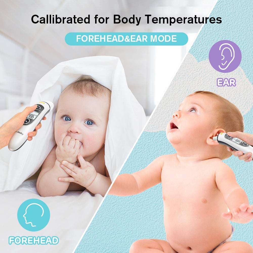 Touchless Infrared Digital Ear & Forehead Thermometer H&J Liquidators