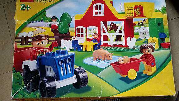 LEGO Duplo umfangreicher Bauernhof Set 2699 und viel Zubehör