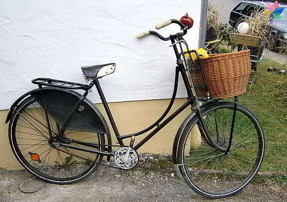 antikes Holland Fahrrad Gazelle sehr alt 1