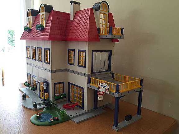 Playmobil Einfamilienhaus Nr. 3965 mit Erweiterung Nr. 3773
